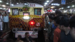 IRFCA  LAST DC LOCAL DEPARTING CST STATION FOR LAST TIME [upl. by Idahs]