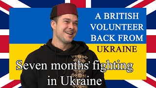 A Brit volunteer in Ukraine looking back on seven months service [upl. by Ahtiekal325]