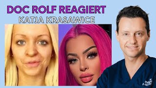 KATJA KRASAVICE und ihre SCHÖNHEITS OPS – Dr Rolf Bartsch reagiert [upl. by Culley]