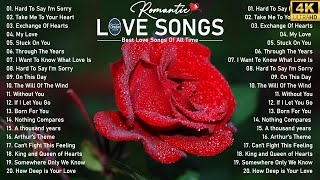 Top 100 Classic Love Songs  Best Romantic Love Songs Of 80s and 90s [upl. by Strickler]