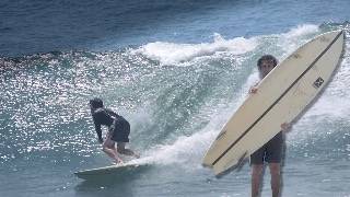 Surfing a Firewire Machado Seaside amp Beyond in Malibu  Quick Test [upl. by Ydnil]