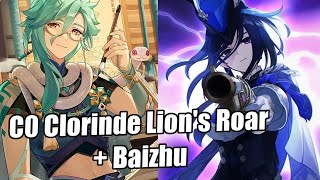 Clorinde and Baizhu Team C0 Clorinde F2P Damage Showcase [upl. by Netnerb]