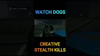 CREATIVE STYLISH STEALTH KILLS GANG HIDEOUT CLEARING shortvideo videogame shorts watchdogs [upl. by Notterb]