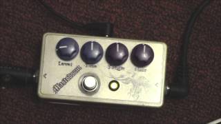 Pedal Demo  ZVex Woolly Mammoth Clone [upl. by Almeta]