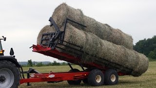 Pronovost  Autoload Round Bale Handler P6812 [upl. by Deming]