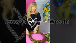 Easy Greenery Wreath Tutorial wreath trending tutorial wreaths homemade homedecor flowers [upl. by Eendyc]