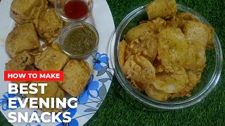 HOW TO MAKE THE BESTEASY EVENING SNACKS ZAYKA KA KHAZANA [upl. by Marden]