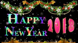 Happy New Year 2018 Wishes Images Quotes Whatsapp Animation Special Video Greetings [upl. by Edas]