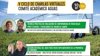 4to Encuentro V Ciclo de Charlas Virtuales del Comité Académico Aguas de AUGM [upl. by Atiuqihs]