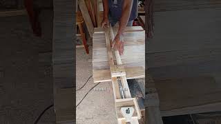 Circular saw jig  Hidrolic pressing woodworkingproject diy jig tools [upl. by Perry750]