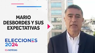 MARIO DESBORDES y sus expectativas por votación quotLas encuestas indican que mañana debería ganarquot [upl. by Yacano]