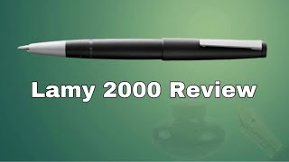 Lamy 2000 Fountain Pen Review  The Ultimate Writing Tool [upl. by Chuch]