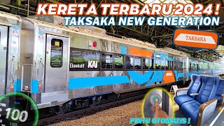 KERETA API JOGJA JAKARTA TERBARU 2024  Naik KA TAKSAKA NEW GENERATION Kereta Mewah dan MODERN [upl. by Enelrak83]