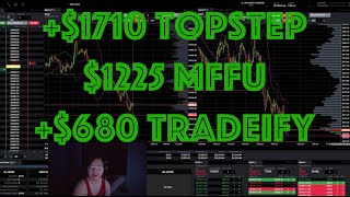 3590 Trading FundedEval MFFU Tradeify Topstep Accounts 31Oct2024 [upl. by Ahsyen309]