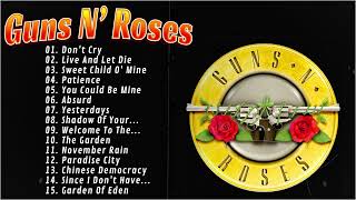 Guns N Roses Greatest Hits Full Album  Best Songs Of Guns N Roses Playlist 2023 [upl. by Aeriell180]