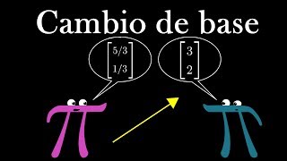 Matriz de cambio de base invertible [upl. by Seaden]