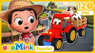 🐓🚜 ¡EIEIOh Sí Granja y Animales 🐄🚜 appminkespañol nurseryrhymes kidssong kids [upl. by Kcirderfla319]