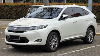 TOYOTA HARRIER 2015 IN DEPTH REVIEW [upl. by Ynnavoeg]