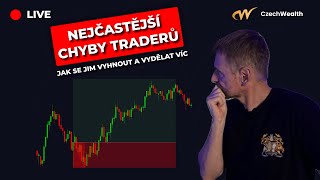 ❌ Nejčastější Chyby v Tradingu  🔴 LIVESTREAM  Ludvík Turek [upl. by Kunz]