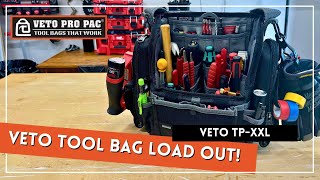 TOOL BAG SETUP EDC  Veto Pro Pac TPXXL Loadout [upl. by Notlimah493]