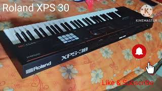 ROLAND XPS 30 NEW KEYBOARD UNBOXING [upl. by Hermosa]