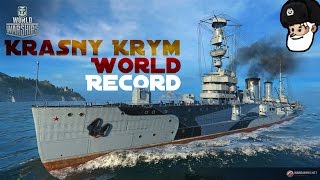 Krasny Krym WORLD RECORD DAMAGE  World of Warships [upl. by Elsinore]