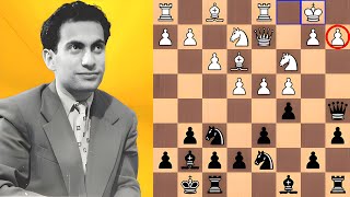 Mikhail Tal shatters the Sämisch [upl. by Maitund]