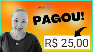 SITE IPSOS ISAY REVIEW COMPLETO  PROVA DE PAGAMENTO [upl. by Nue411]