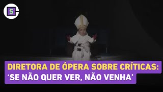 Ópera Sancta na Alemanha causa malestar no público e diretora rebate críticas [upl. by Reinhard]