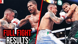 Devin Haney Vs JoJo Diaz Full Fight Results [upl. by Agn]