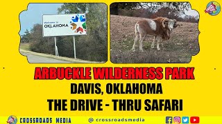 ARBUCKLE WILDERNESS PARKDavis OklahomaTHE DRIVETHRU SAFARI Crossroads Media [upl. by Marrissa]