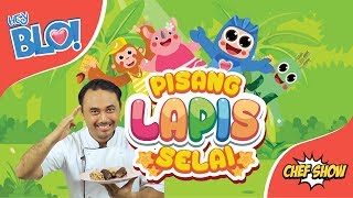 Pisang Lapis Selai feat Chef Ari Galih  Resep Makanan  HEY BLO [upl. by Gnous]