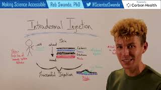 How Intradermal Injection Works [upl. by Yeslek556]