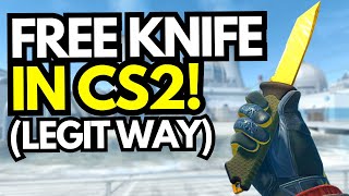 HOW To GET a FREE KNIFE in CS2 Only LEGIT Way in 2024 [upl. by Asum]