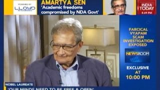 Amartya Sen Opines Modi Govt Not Good For India [upl. by Ecydnarb368]