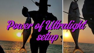 Power of Ultralight Fishing Epic Battle [upl. by Anidal]