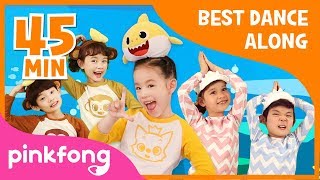 Baby Shark Dance and more  Best Dance Along  Compilation  Pinkfong Songs for Children [upl. by Briant]