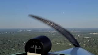 Landing in Southborough MA wJohn Garabedian 9820 [upl. by Naujahs]