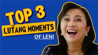 TOP 3 LUTANG MOMENTS NI LENI  Subrang High [upl. by Lougheed]