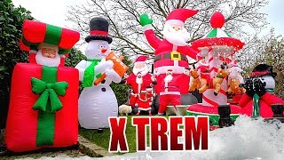 XXL WEIHNACHTSDEKO FÜR DEIN ZUHAUSE 🎅  PEARL AUFBLASBARE WEIHNACHTEN REVIEW  TEST Deutsch [upl. by Merriman]