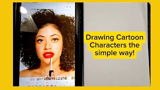 Beginner Caricature for Learners ✏️🎨 Art Drawing Caricature Beginner Lesson [upl. by Haggai]