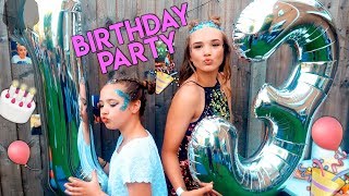 Festival Themed Birthday Party amp Secret Challenge  VLOG [upl. by Yreneh]