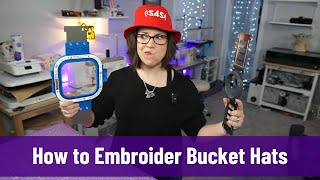 How to Embroidery Bucket Hats featuring Ricoma MT1501 [upl. by Britton]