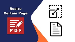 How to resize certain pages in PDF XChange Editor [upl. by Whitby967]