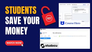 How to UNLOCK Documents for FREE  Course Hero  Studocu Unblur Answers 2023 [upl. by Aicac]