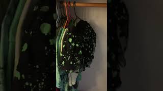 Part two of cleaning my closet color coding clothes closet cleaning rainbow [upl. by Roti]