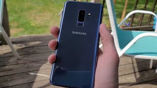 Galaxy S9 Plus Coral Blue 2024 Unboxing [upl. by Shalne839]