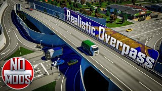 😎 How to Build the Perfect Overpass Intersection  Cities Skylines 2 [upl. by Aniraad40]