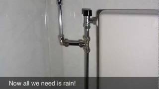 Rainwater Toilet Made Easy Eenvoudige regenwater WC [upl. by Oregolac356]