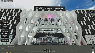 Lifts at The Forum Shopping Centre in Roblox [upl. by Ahsinelg]